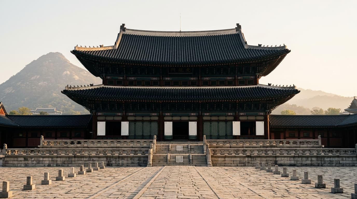 Geunjeongjeon, palatul Gyeongbokgung din Seul